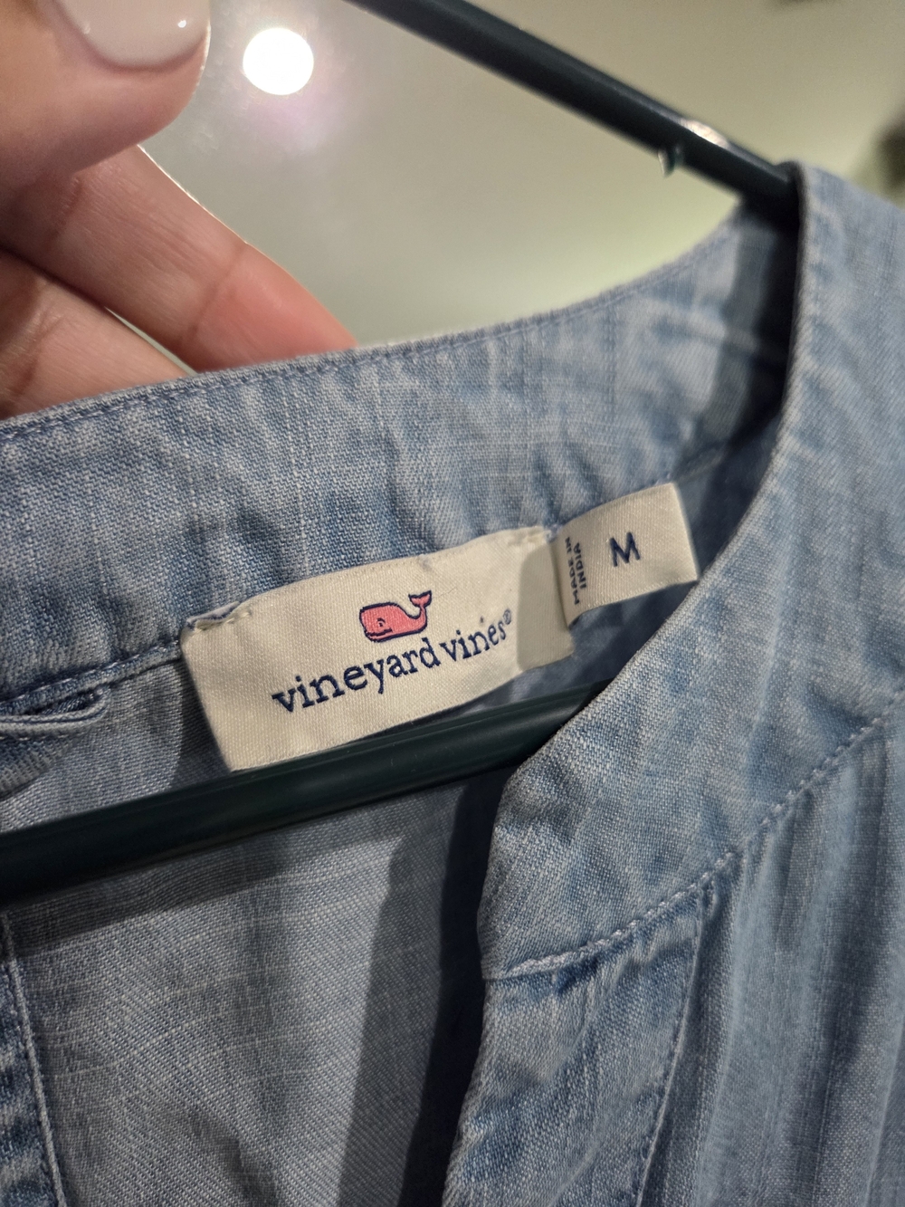 Light Weight Denim Dress - Picture 2 of 4